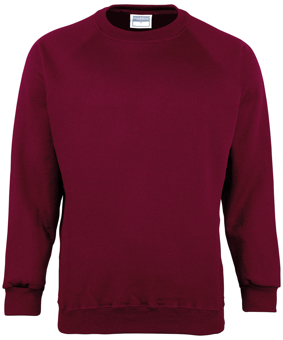 Kids Durable School Sweatshirt - Burgundy