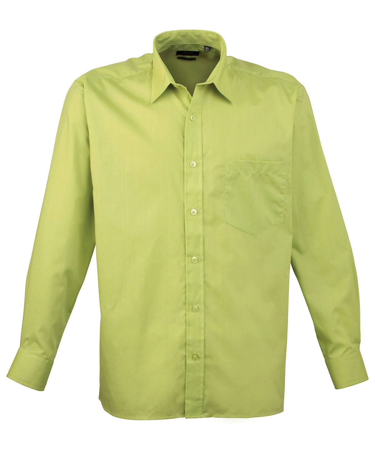 Men's Long Sleeve Poplin Shirt
- Lime