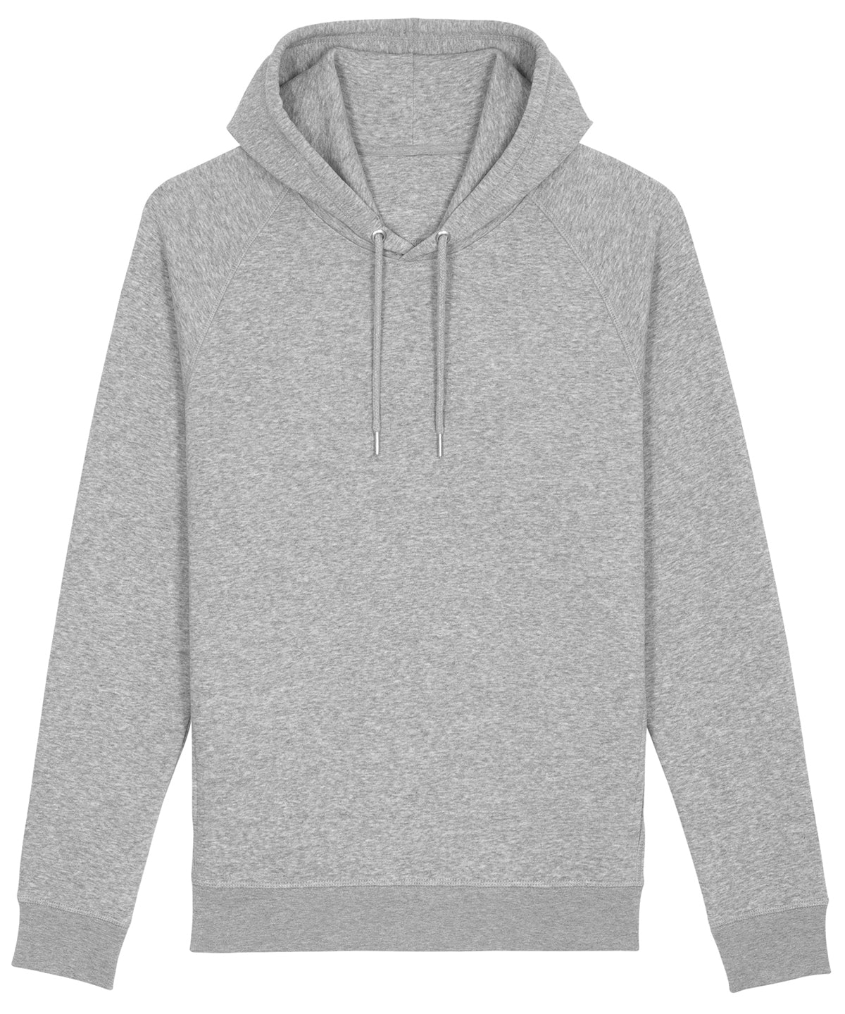 Side Pocket Organic Cotton Blend Hoodie - Heather Grey†♢