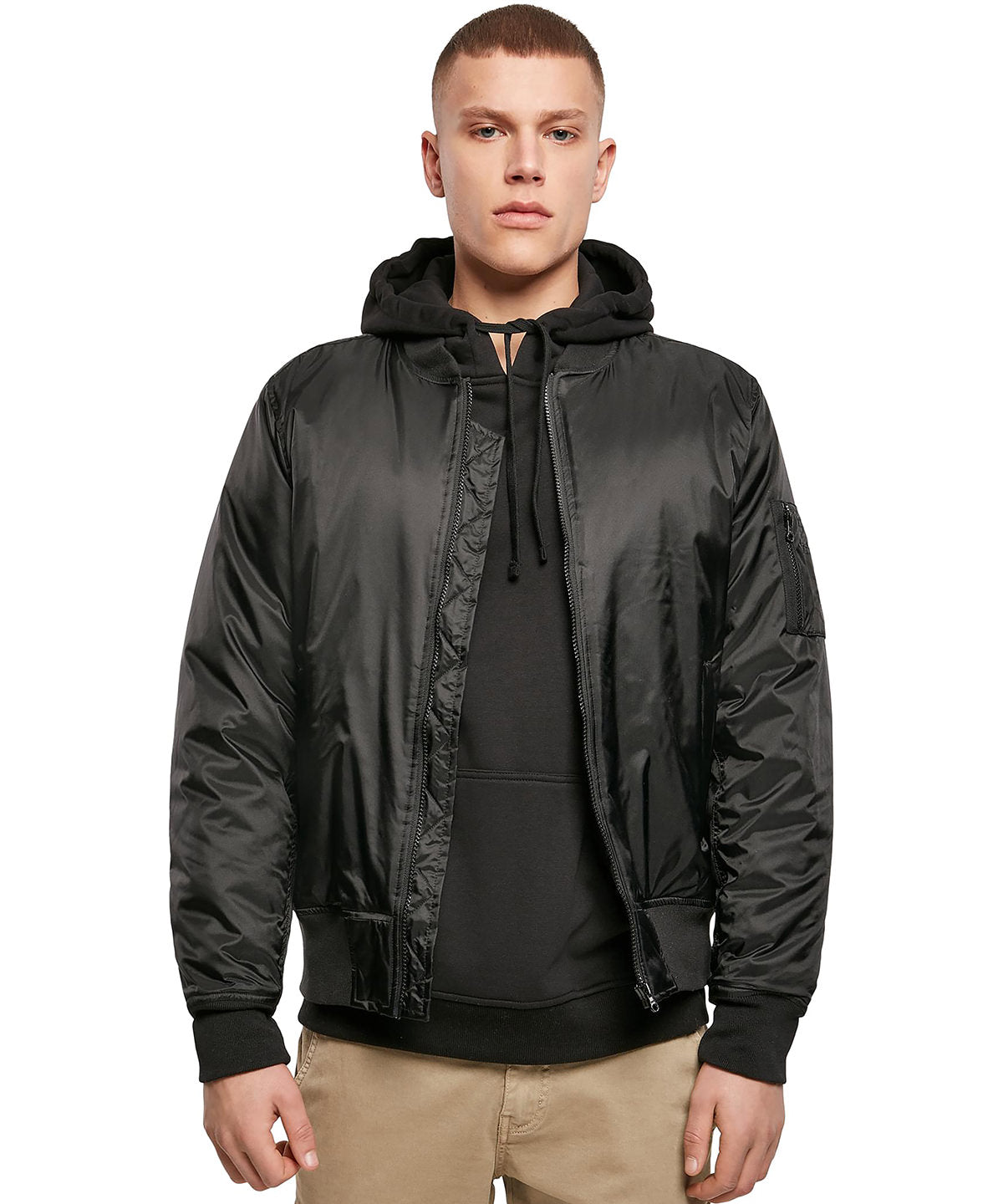 Classic Bomber Jakcet - Black