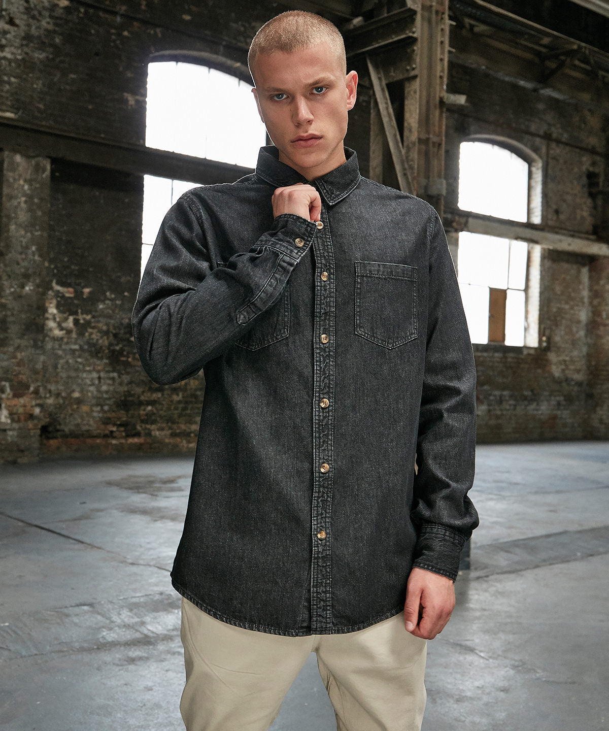 Denim shirt