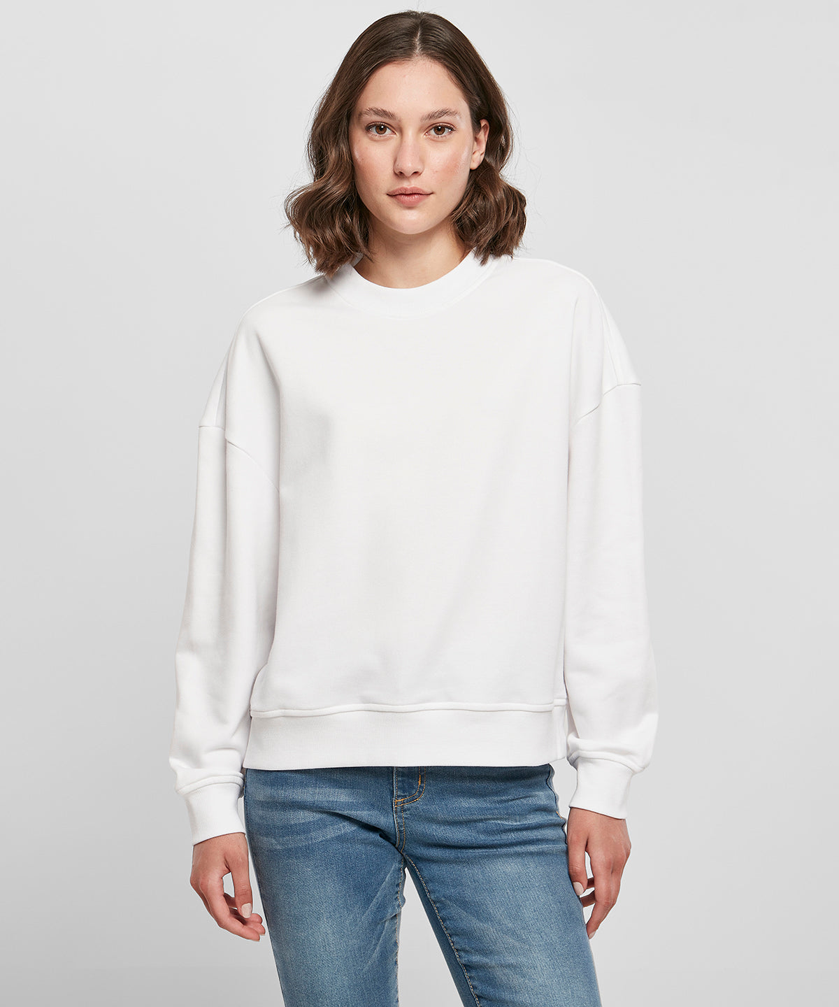 Women’s oversized crew neck sweatshirt