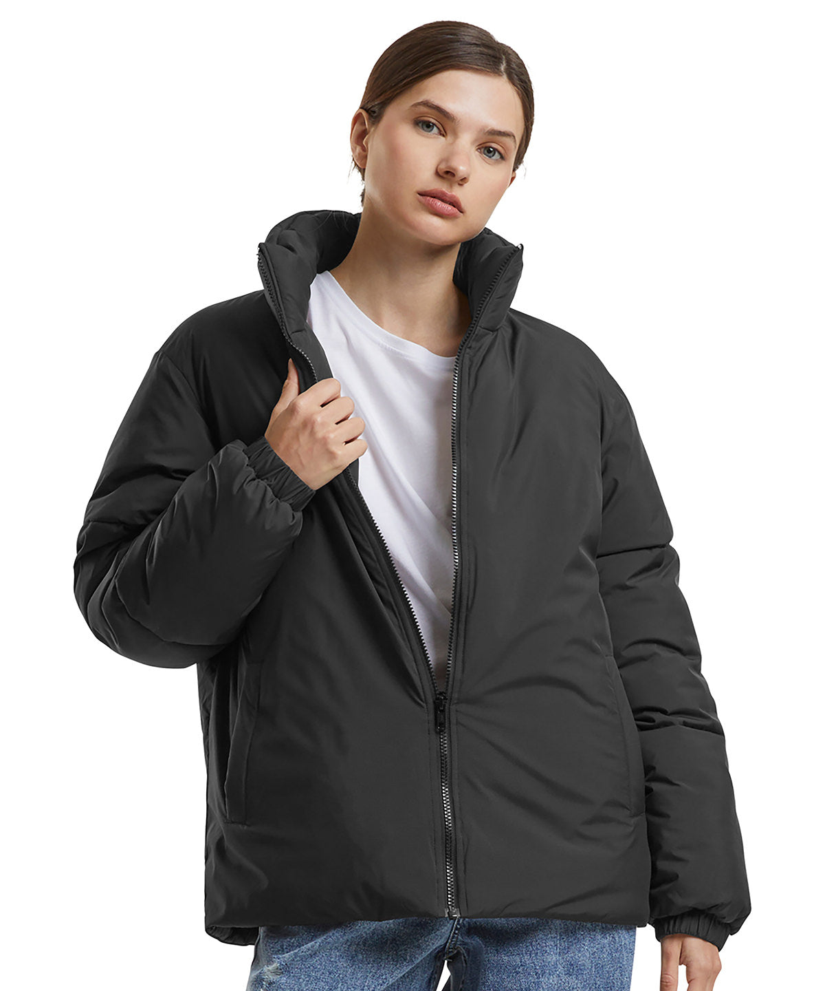 Women’s loose puffer jacket