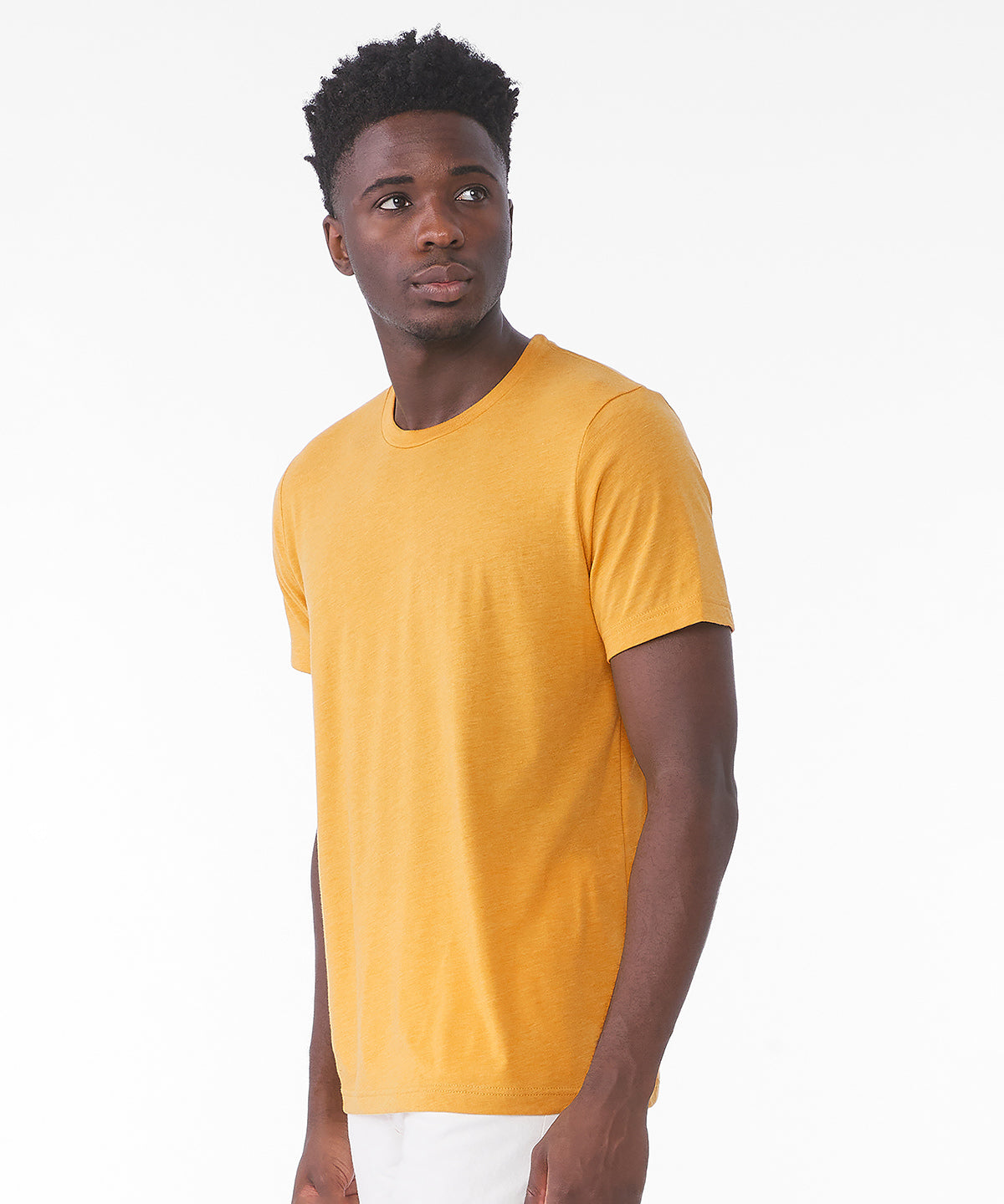 Unisex triblend crew neck t-shirt