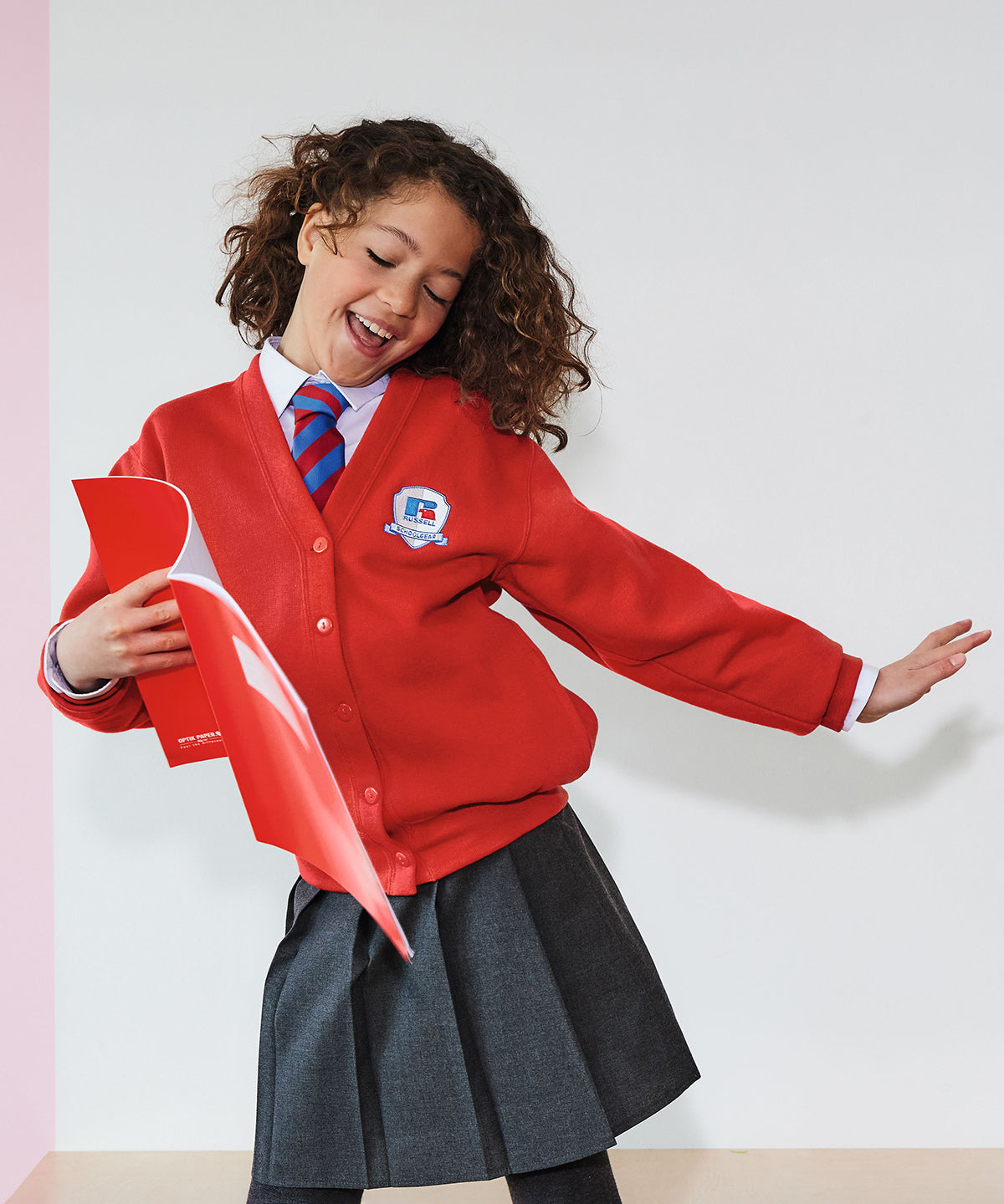 Kids Smart Style Cardigan - Purple