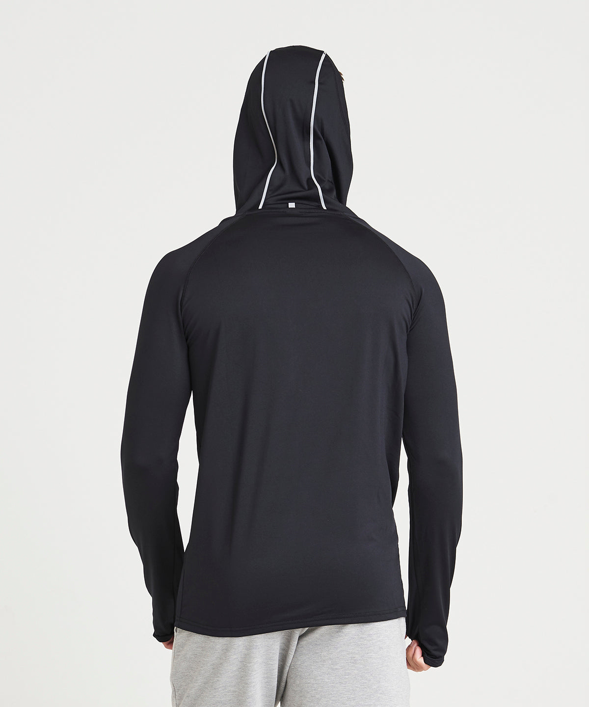 Cool Cowl Neck Pullover Top - Navy Melange