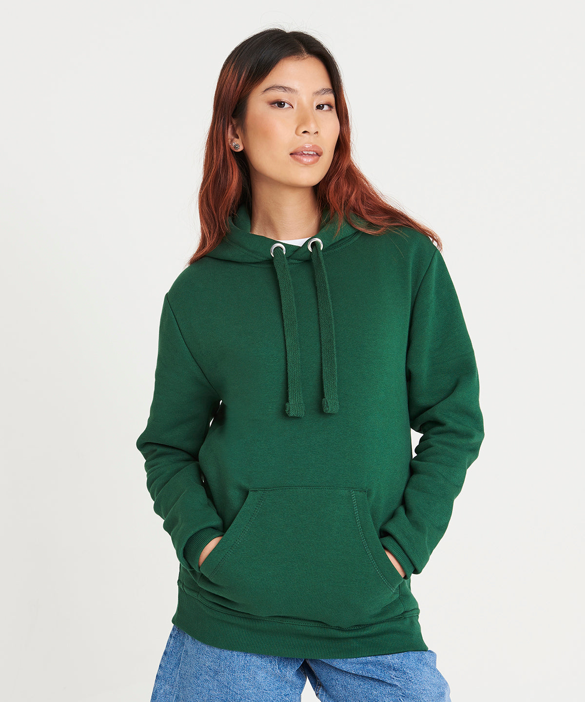 Heavyweight Brushed Fleece Pullover Hoodie - Royal Blue