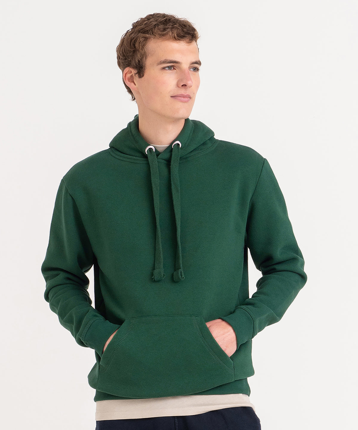 Heavyweight Brushed Fleece Pullover Hoodie - Royal Blue