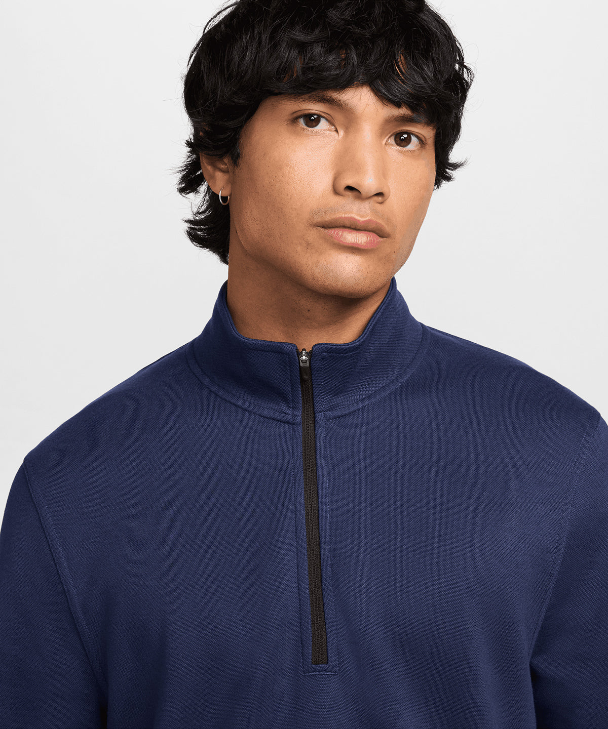 Nike Tour half-zip piqué top