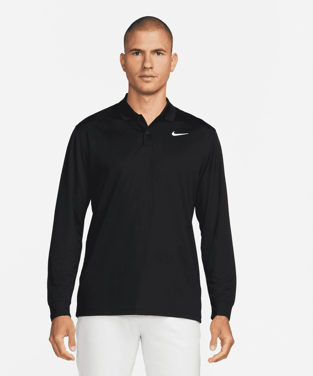 Nike Dri-FIT Victory solid long sleeve polo