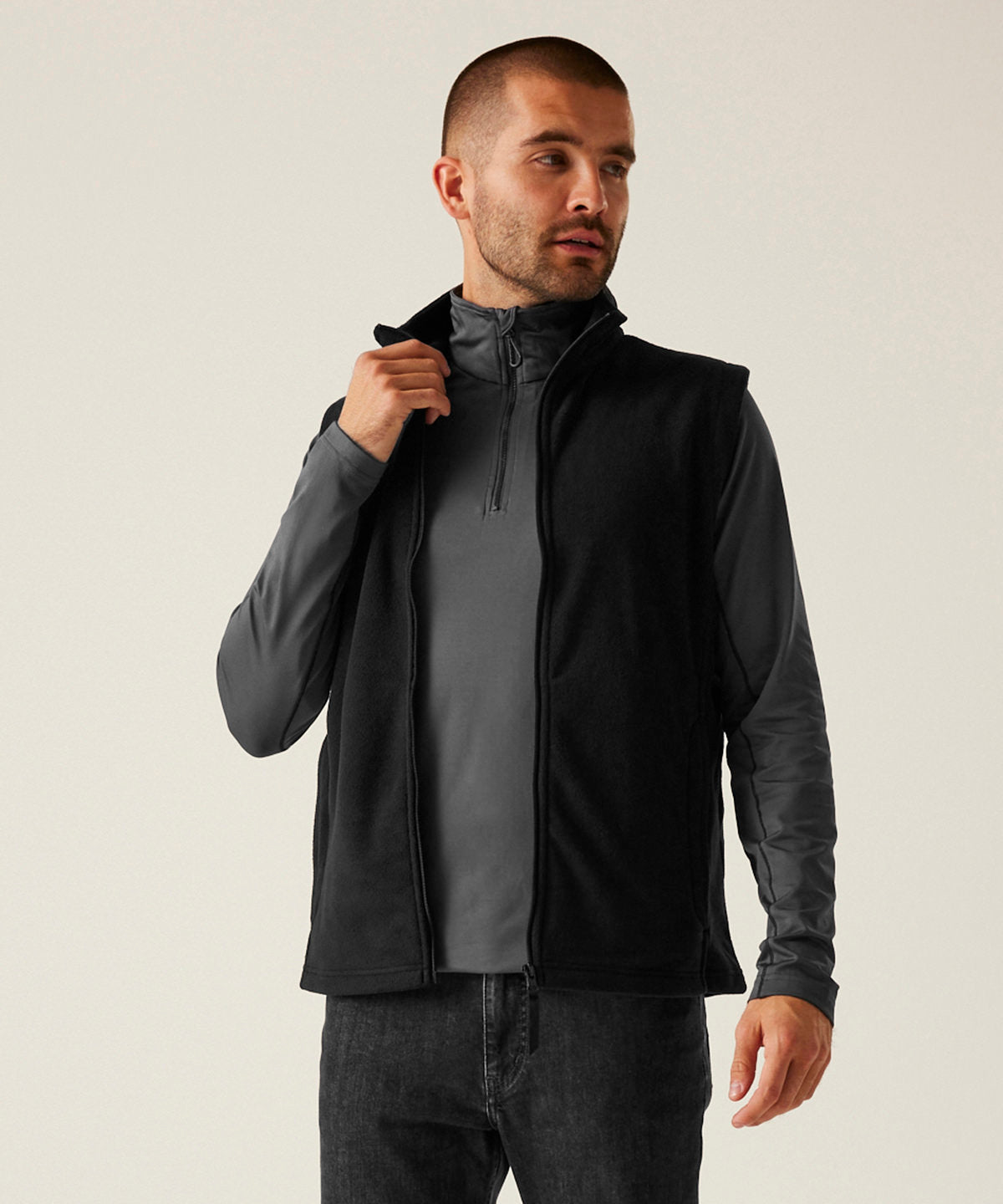 Microfleece bodywarmer