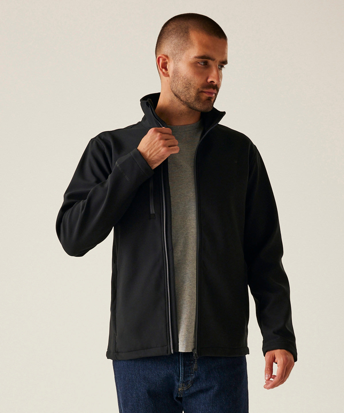 Honestly Made recycled softshell jacket
