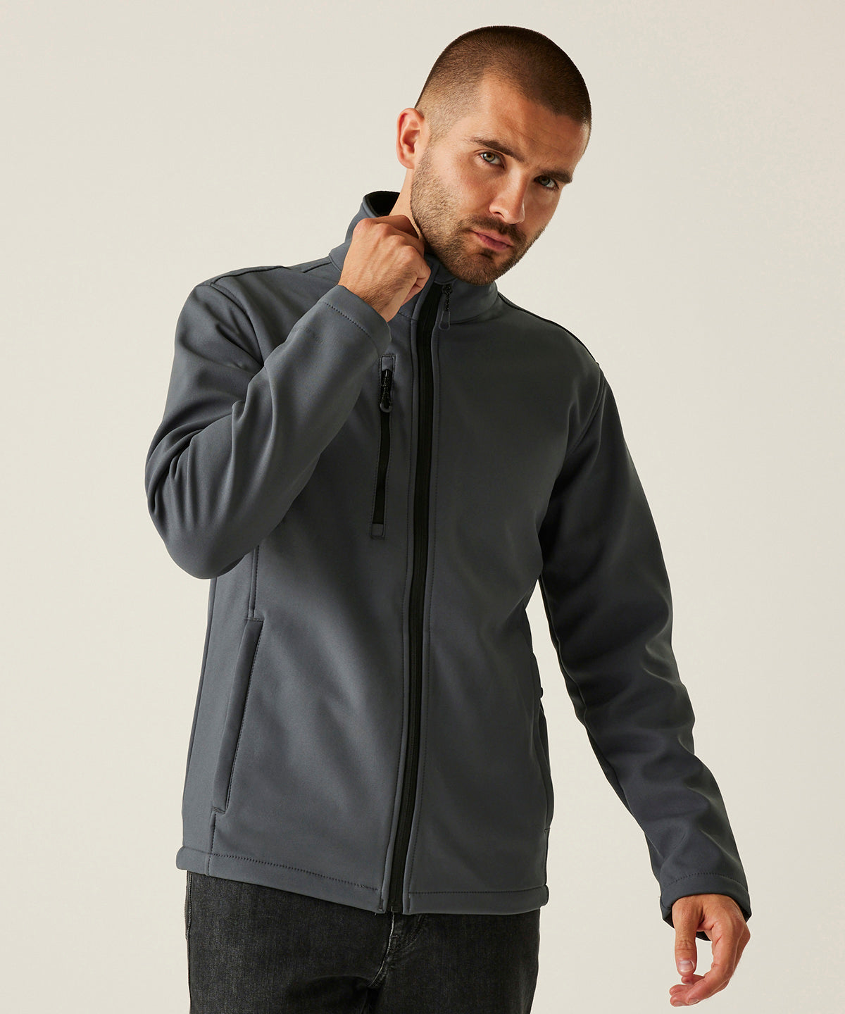 Honestly Made recycled softshell jacket