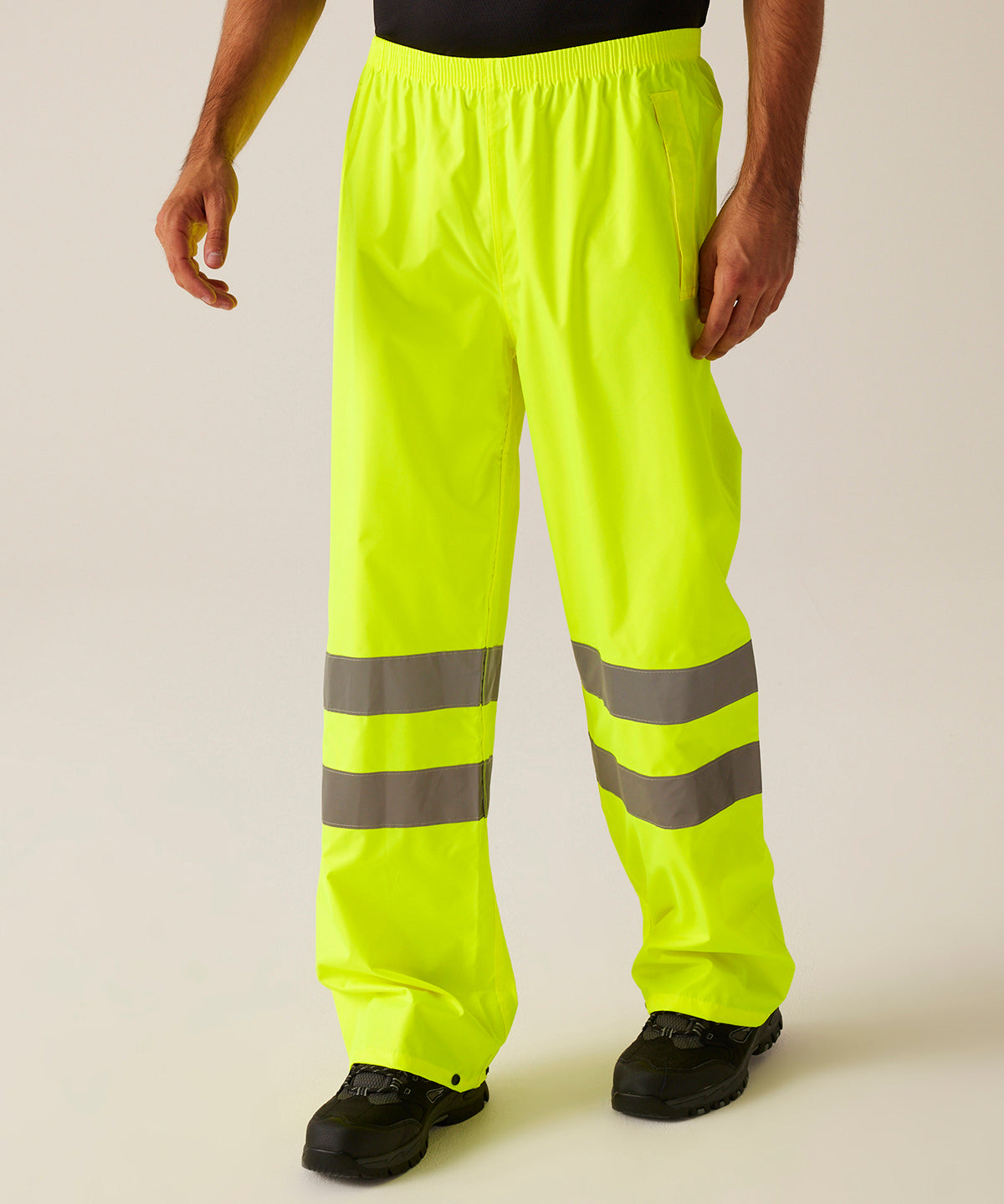 Hi-vis pro pack-away trousers