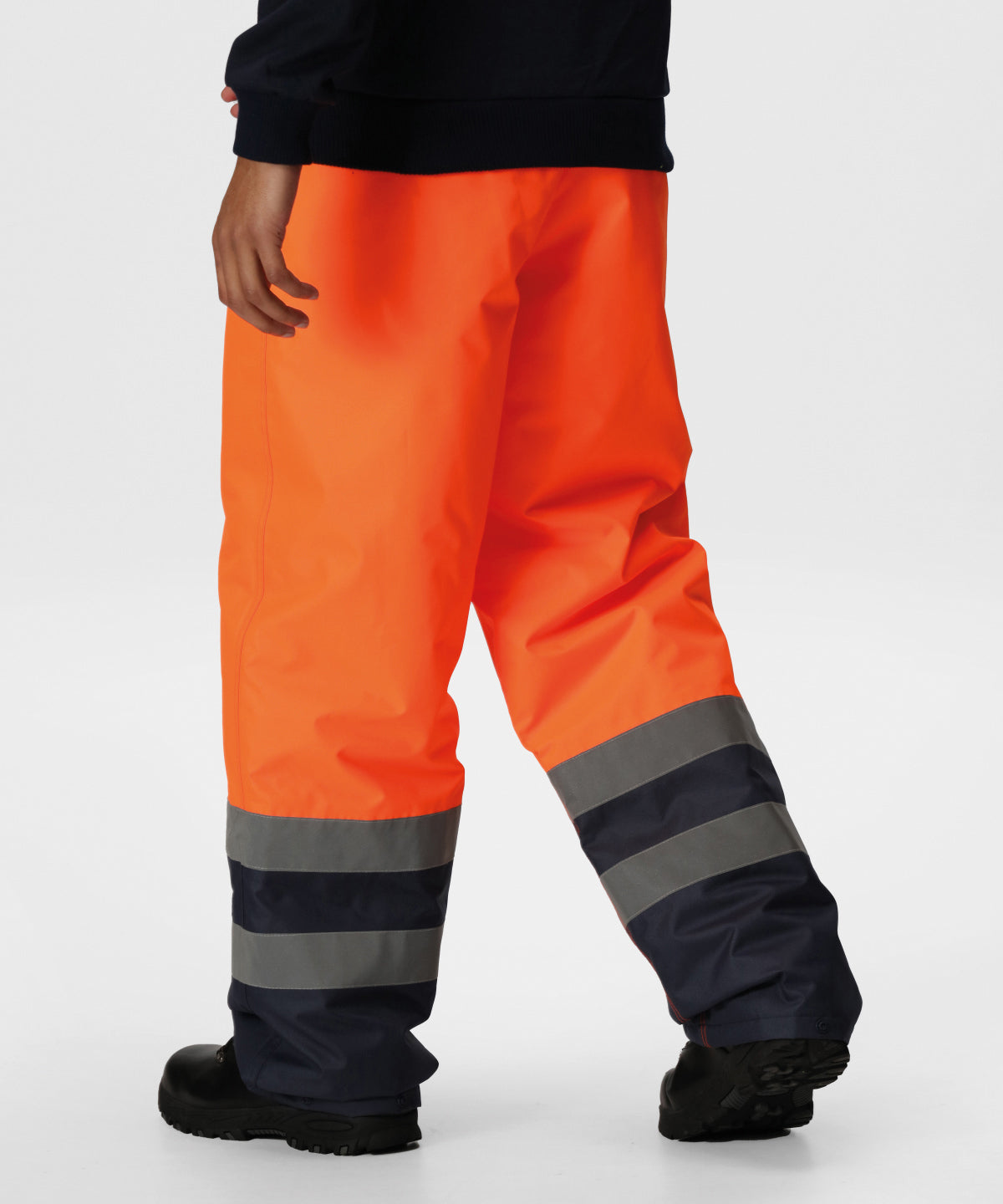 Pro hi-vis insulated overtrousers