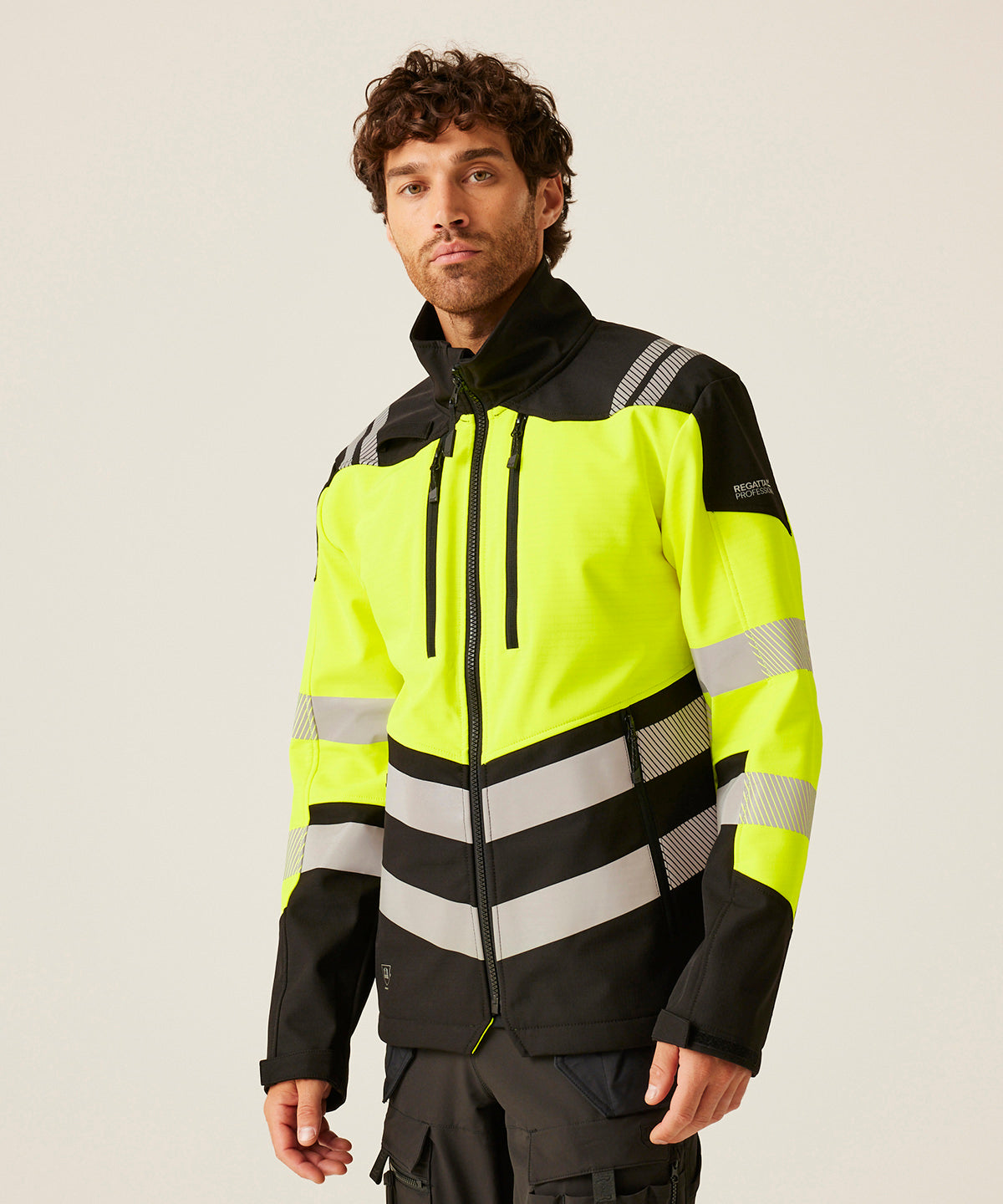 Hi-Vis X-Pro 3-layer softshell jacket (Class 2)