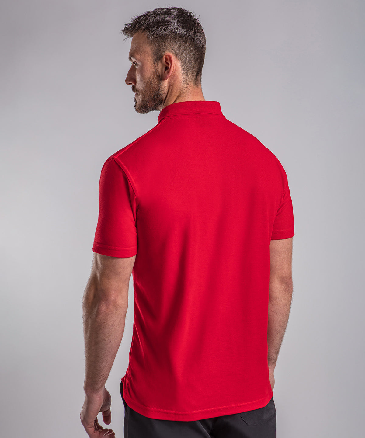 Pro Performance Pique Knit Polo - Burgundy