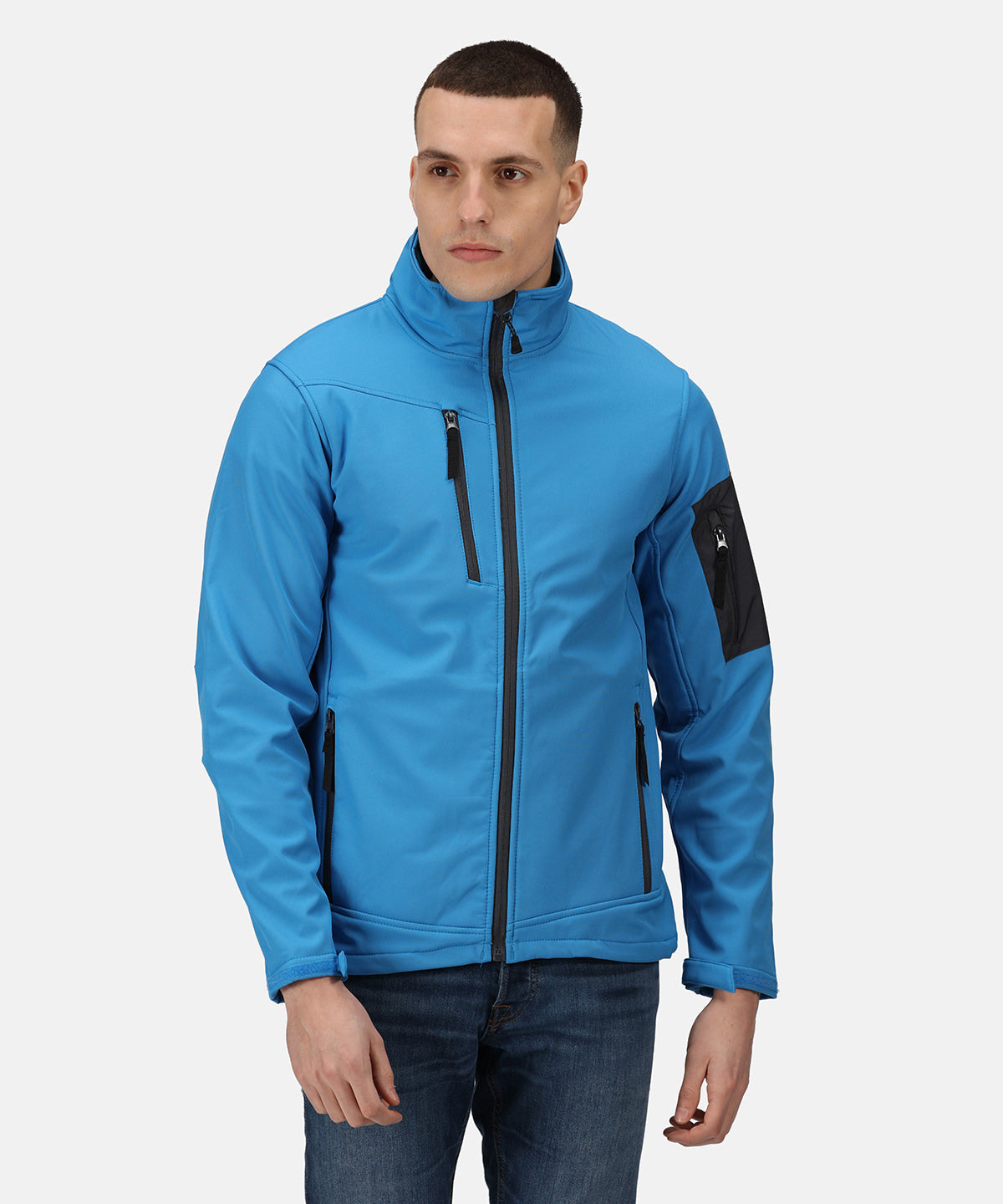 Arcola 3-layer softshell - Seal Grey/Black