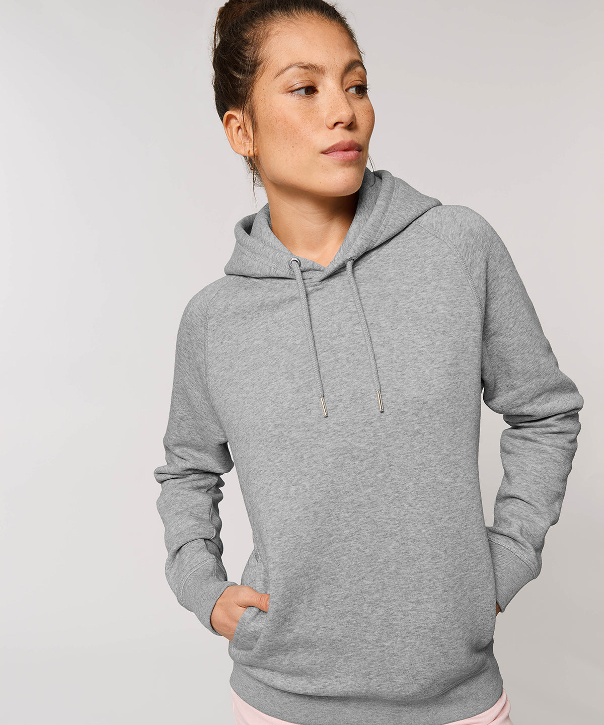 Side Pocket Organic Cotton Blend Hoodie - French Navy†♢