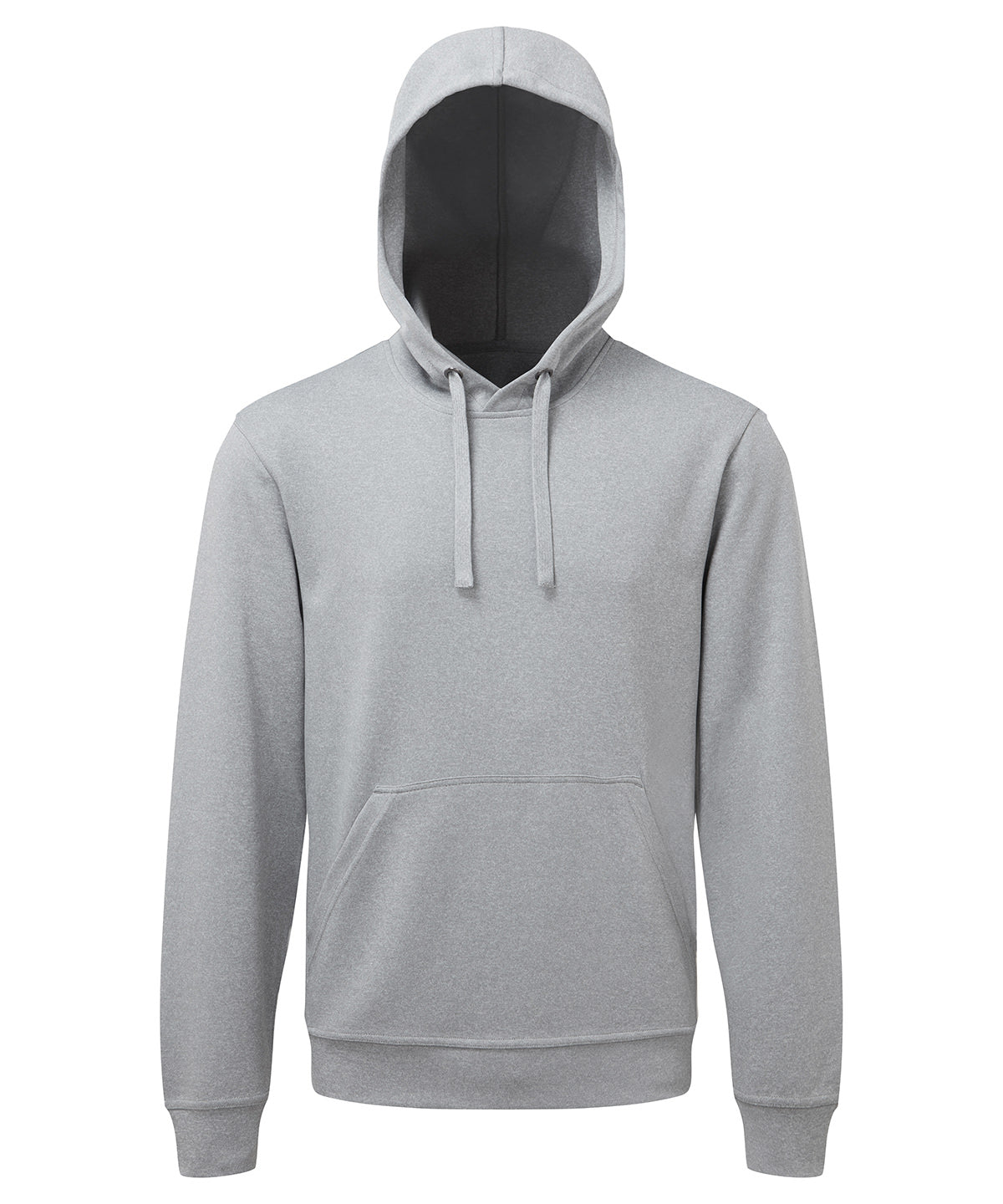 Recycled Unisex Pullover Hoodie - Grey Melange