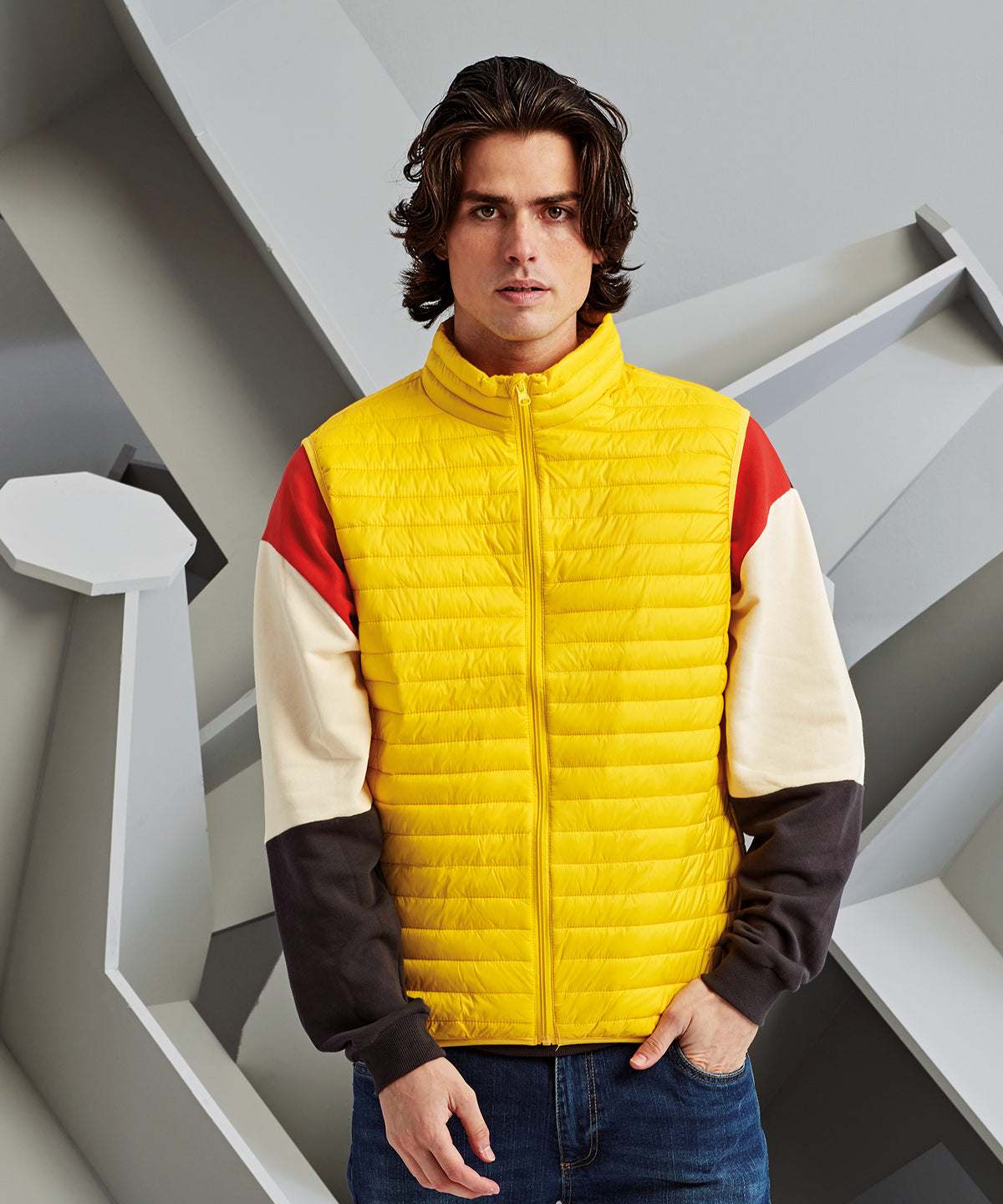 Lightweight Fineline Padded Gilet - Royal*