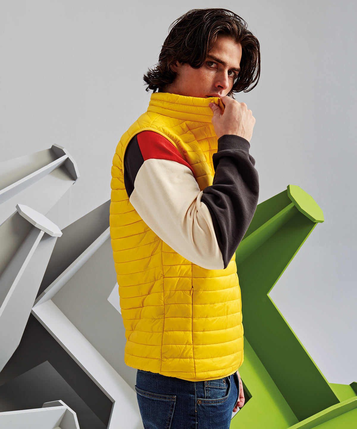 Lightweight Fineline Padded Gilet - Royal*