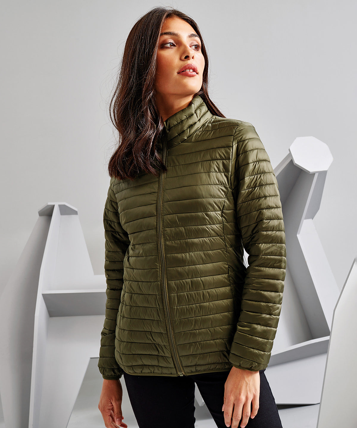 Women's Fineline Padded Jacket - Black