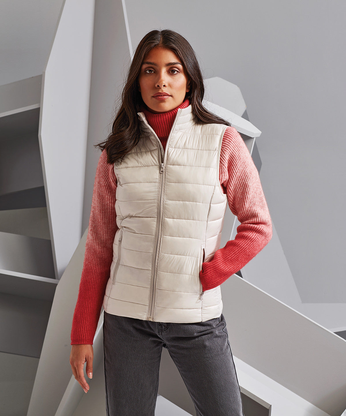 Women's Padded Terrain lightweight Gilet - Cloud Pink