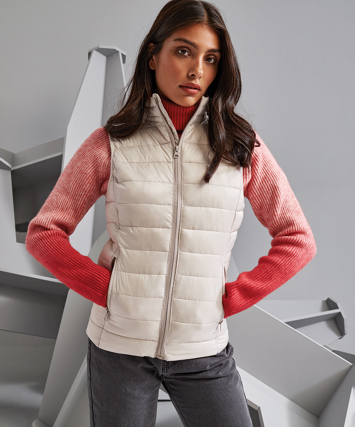 Women's Padded Terrain lightweight Gilet - Cloud Pink