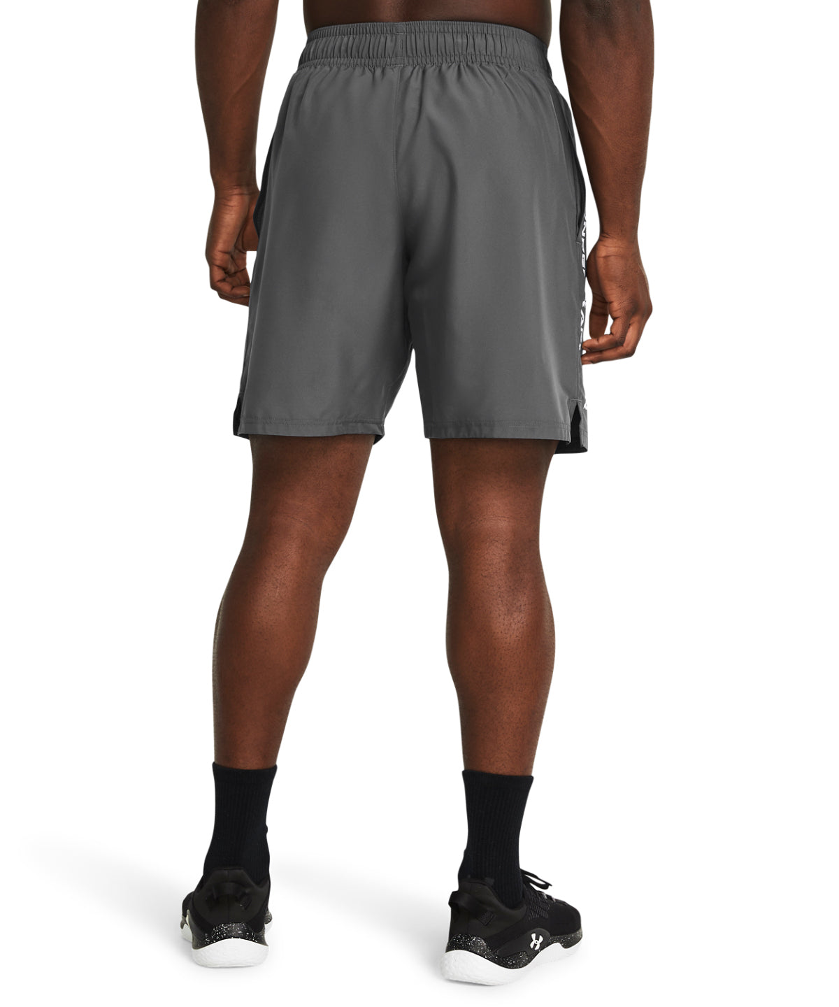 Tech woven wordmark shorts