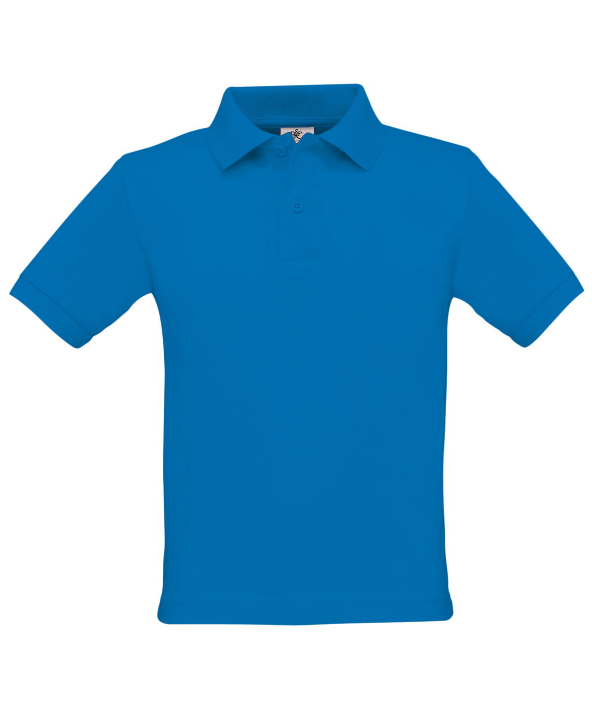 Kids' Short-Sleeve Piqué Polo Shirt - Royal Blue