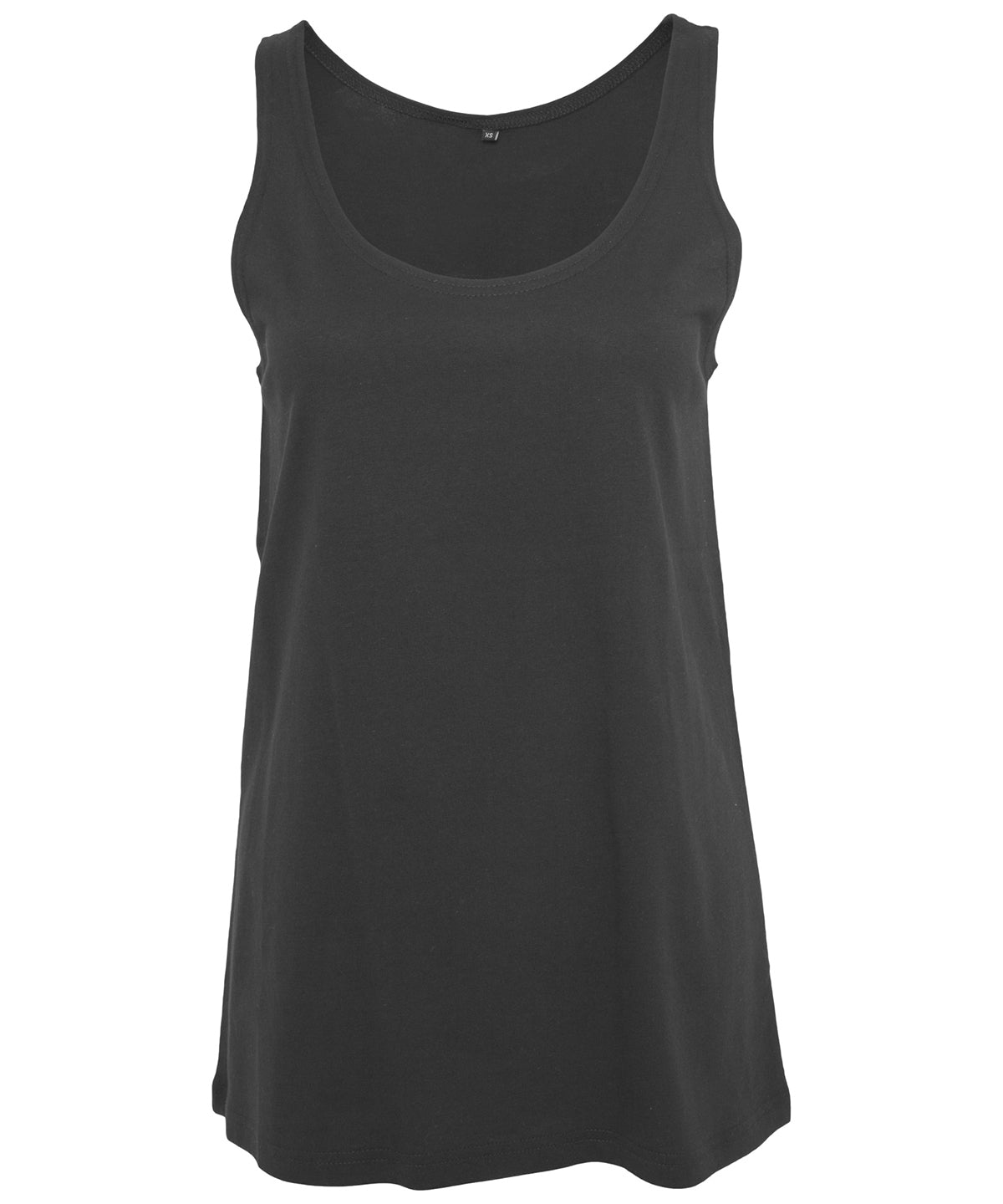 Womens Wide Fit Tank Top - Black