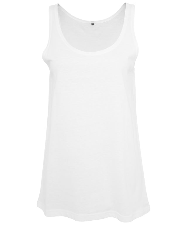Womens Wide Fit Tank Top - White