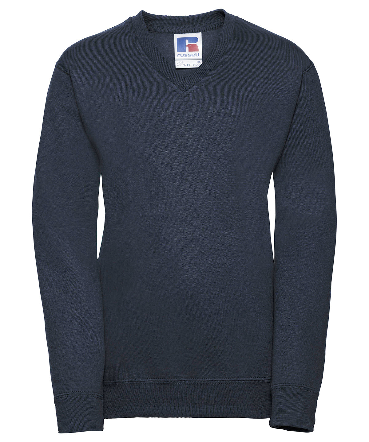Kids V-Neck Sweatshirt - Smart & Comfortable - French Navy