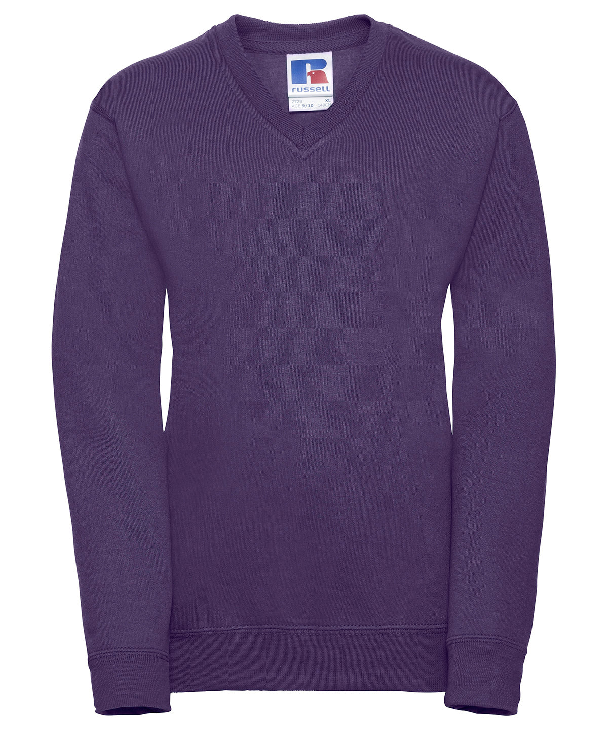 Kids V-Neck Sweatshirt - Smart & Comfortable - Purple