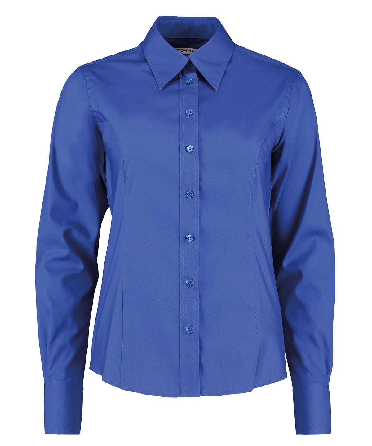 Women's Tailored Oxford Long-Sleeve Blouse - Royal