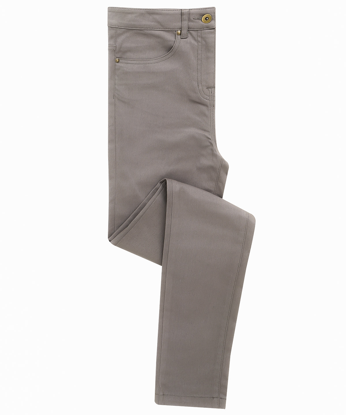 Women's Stretch Chino Jeans - Classic Workwear - Steel