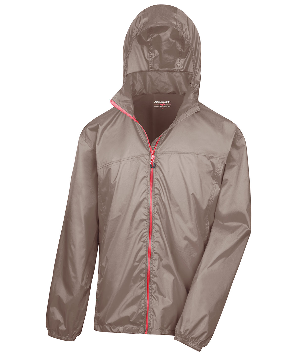 Lightweight Waterproof Jacket - Fennel/Pink