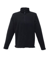 Zip-neck microfleece - Black