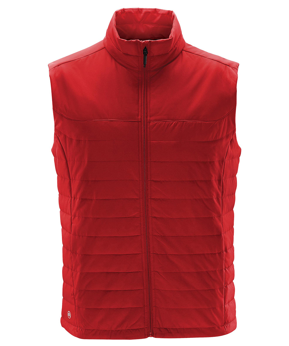 Nautilus Quilted Bodywarmer - Layered Thermal Vest - Red