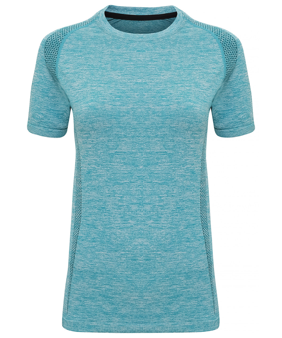 Women's Seamless Sports T-shirt - Turquoise