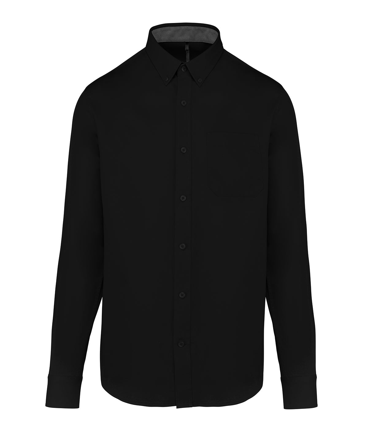 Men's Nevada Cotton Long Sleeve Shirt - Black