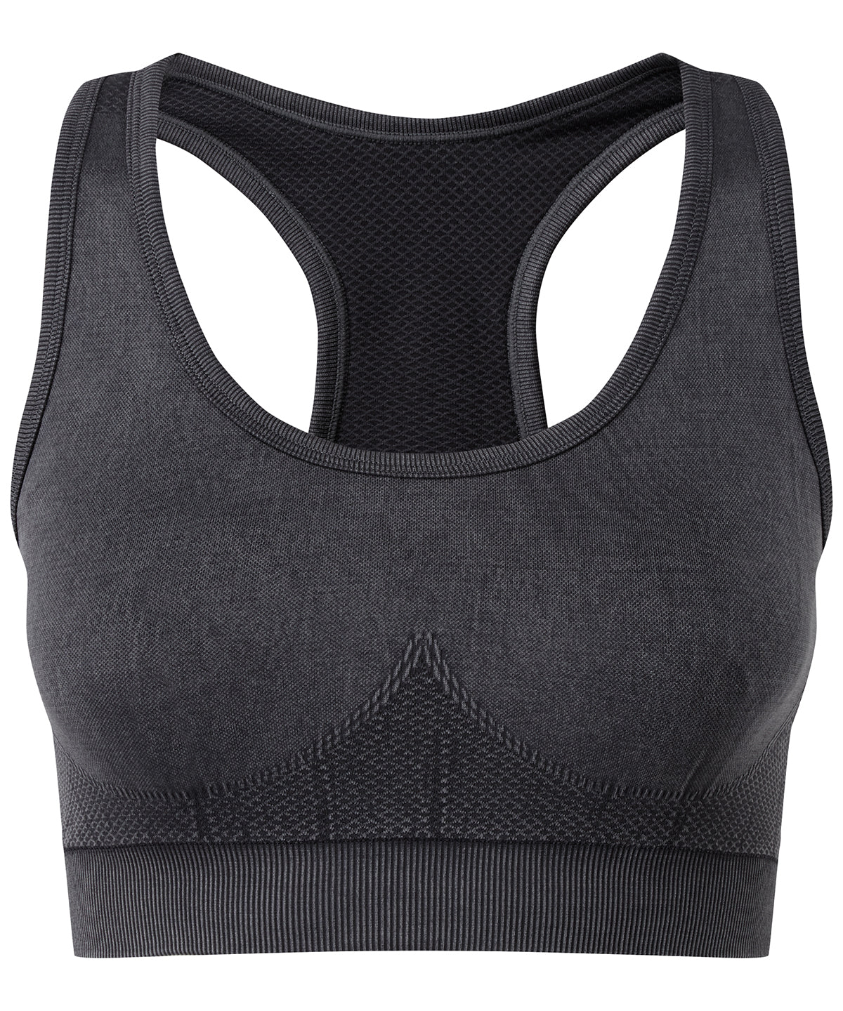 Seamless Denim Look Multi-Sport Bra - Black Denim