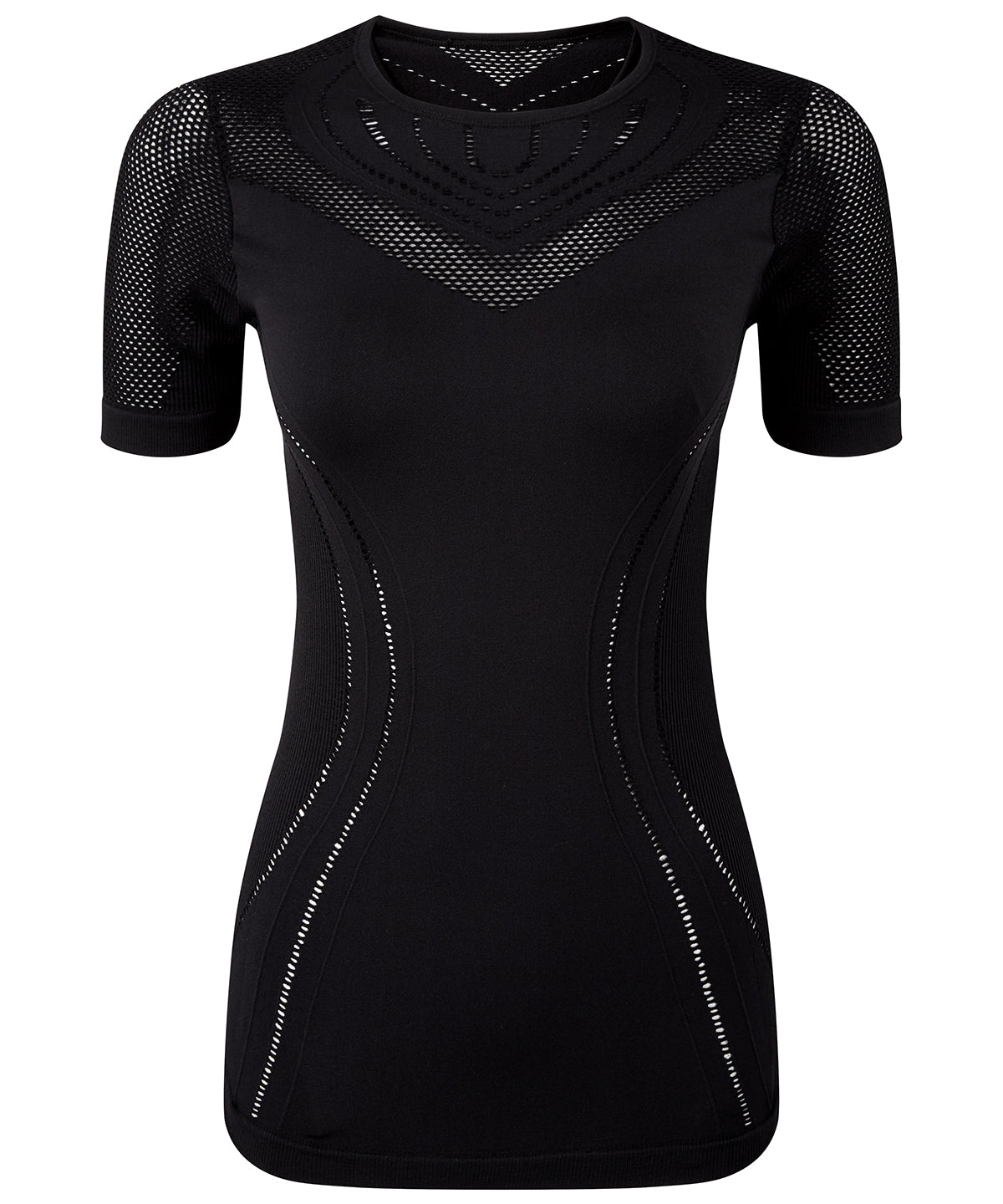 Women's Seamless 3D Fit Multi-Sport Top - Black