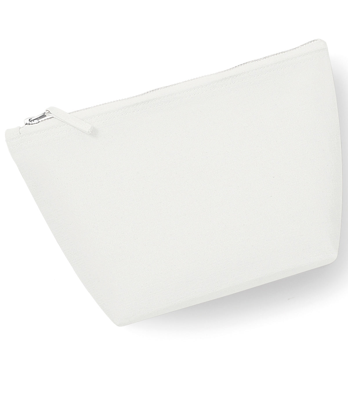 Canvas Accessory Bag - Vintage Zip - Off White