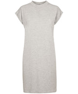 Womans T-Shirt Dress - Heather Grey