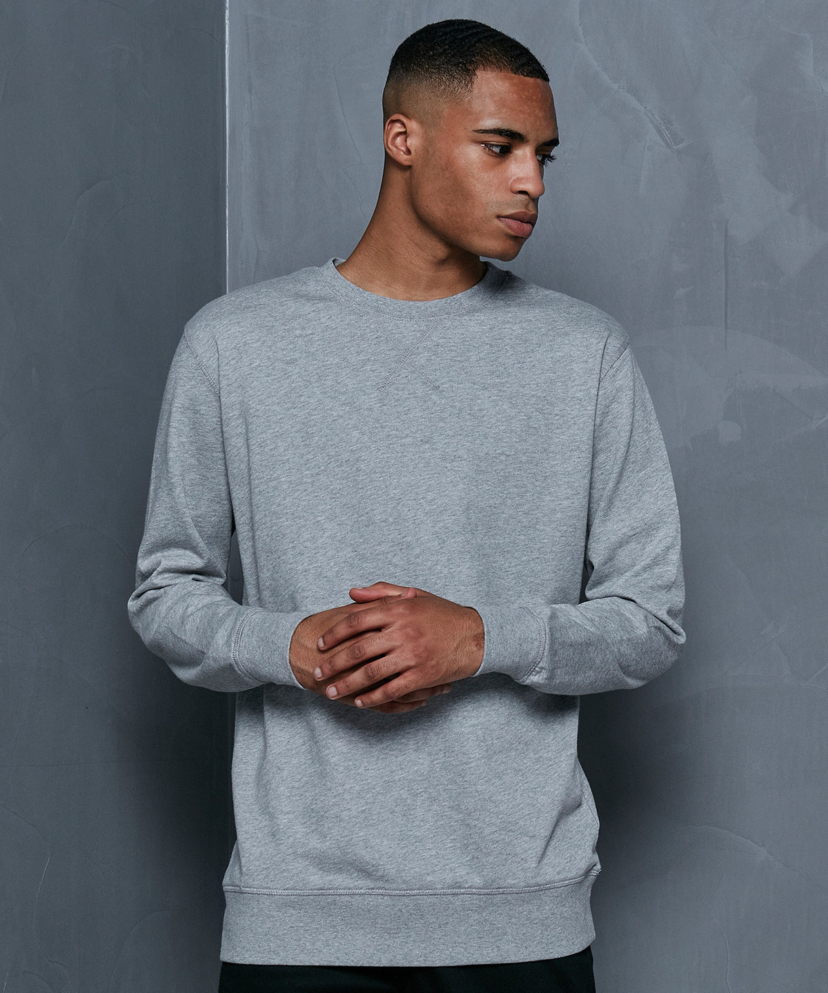 Relaxed Comfort Sweatshirt  - Heather Grey