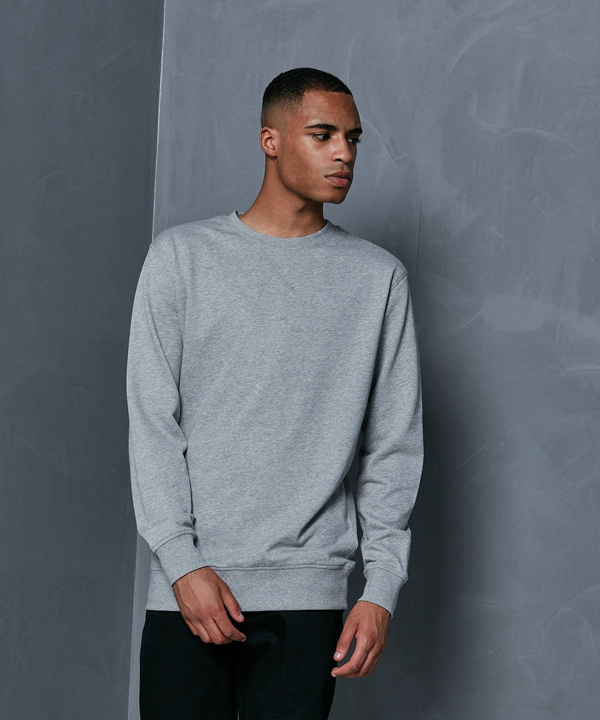 Relaxed Comfort Sweatshirt  - Heather Grey