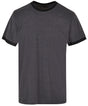 Casual Sports Tee - Charcoal/Black