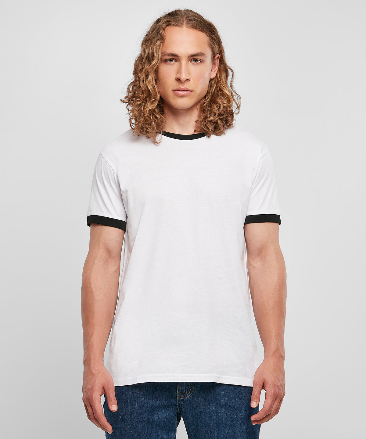 Casual Sports Tee - Charcoal/Black
